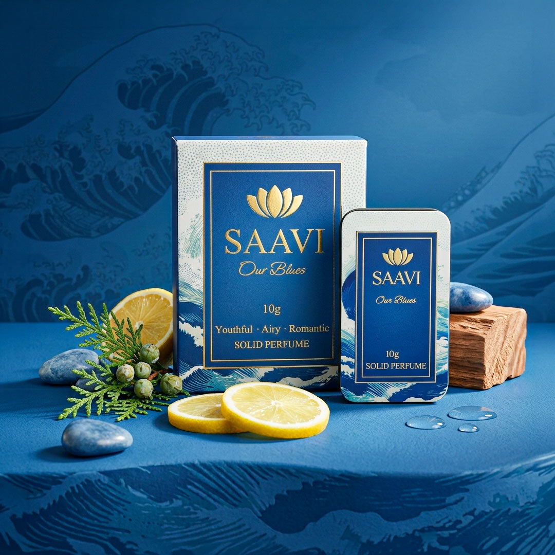 Solid Perfume for Men – Bold, Long-Lasting Pocket Fragrance | OUR BLUES 🌊
